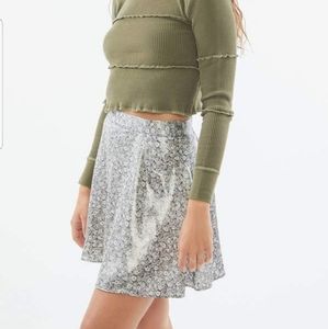Urban Outfitters Tinsley Metallic Skirt